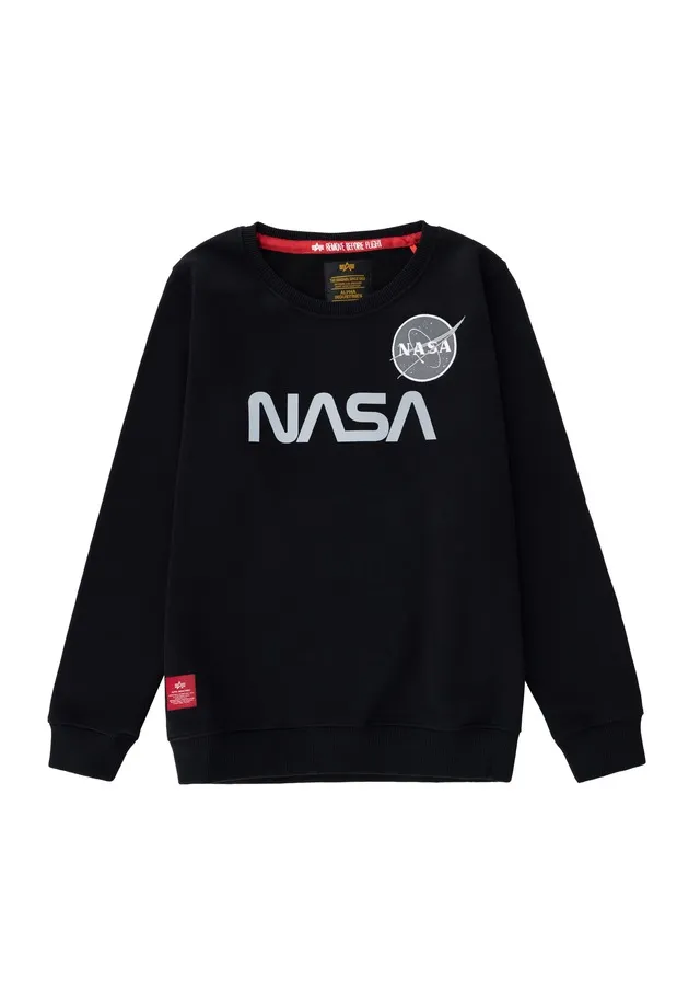 Alpha Industries Sweater »Alpha Industries Kids - Sweatshirts NASA Refl. Sweater Kids«