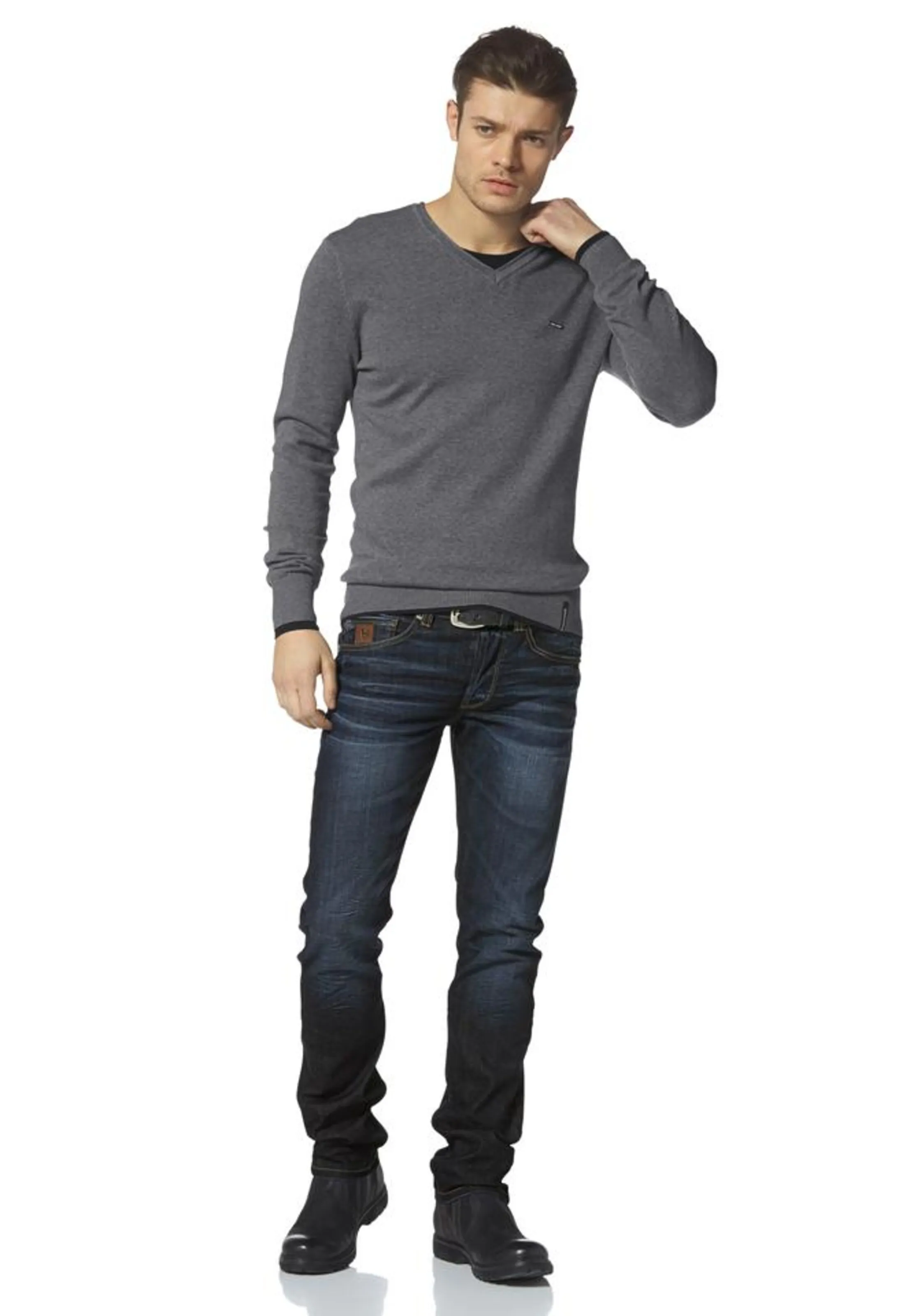 BRUNO BANANI Slimfit Jeans 'Jimmy' in Blue Denim