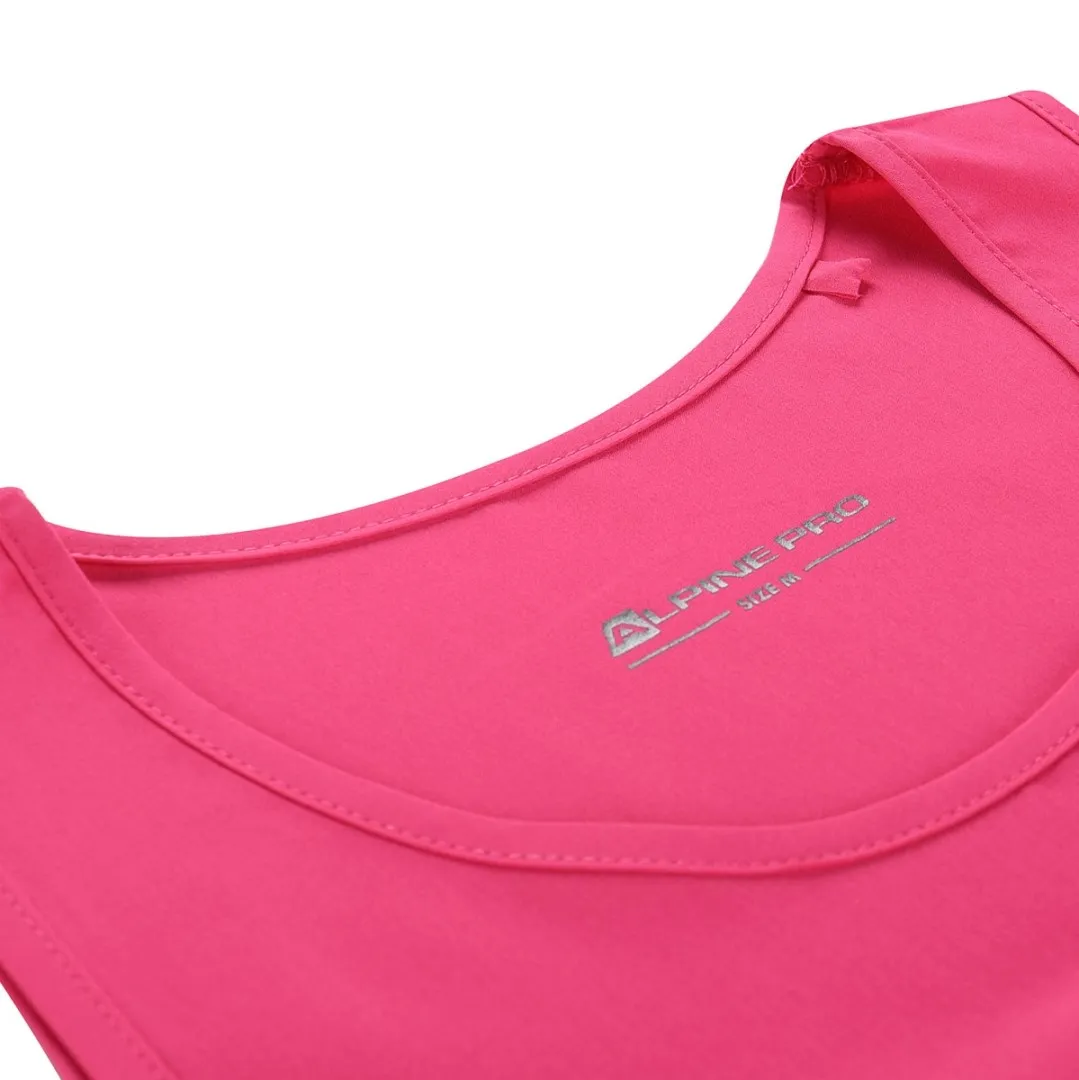 Schnelltrocknendes Damenkleid ALPINE PRO COLEENA Cabaret Pink S