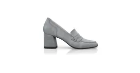 Schuhe mit quadratischem Absatz 7141