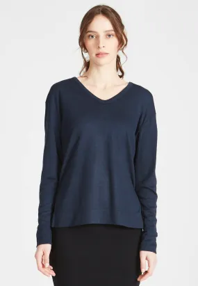 Sweater DANIELLE aus TENCEL Modal  - Midnight Blue