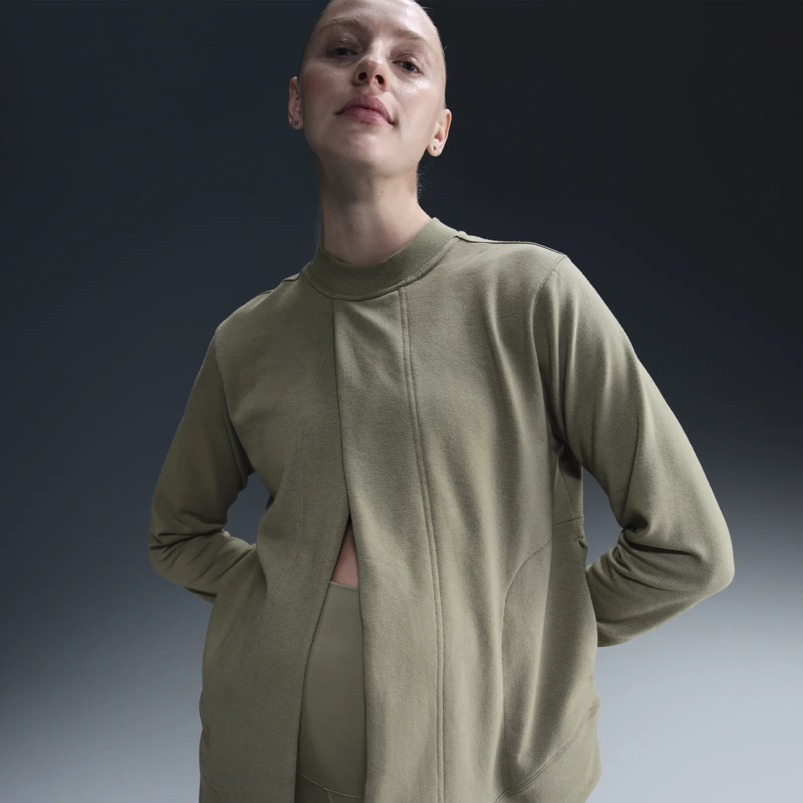 Sweatshirt Nike Maternity Sweatshirt FZ0452-320