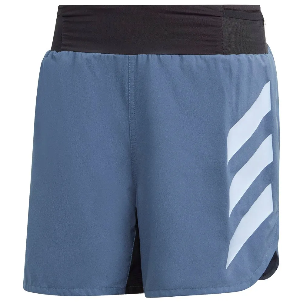 Trail-Shorts adidas ---Agravic Short Wonder Steel